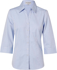 Picture of Winning Spirit Womens Fine Chambray 3/4 Sleeve Shirt (M8013)