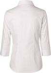 Picture of Winning Spirit Womens Poly Cotton Stretch 3/4 Sleeve Shirt (M8020Q)