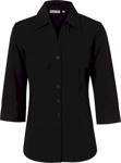 Picture of Winning Spirit Womens Poly Cotton Stretch 3/4 Sleeve Shirt (M8020Q)