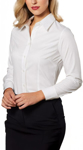 Picture of Winning Spirit Womens Self Stripe Long Sleeve Shirt (M8100L)