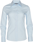Picture of Winning Spirit Womens Self Stripe Long Sleeve Shirt (M8100L)