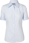 Picture of Winning Spirit Womens Self Stripe Short Sleeve Shirt (M8100S)