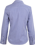 Picture of Winning Spirit Womens Multi Tone Check Long Sleeve Shirt (M8320L)