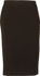 Picture of Winning Spirit Womens Stretch Stripe Mid Length Lined Pencil Skirt (M9472)