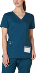 Picture of Winning Spirit Womens Scrub Top (M7640)