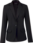 Picture of Winning Spirit Ladies Wool Blend Stretch One Button Cropped Jacket (M9201)