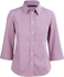 Picture of Winning Spirit Womens Mini Gingham 3/4 Shirt (M8340Q)