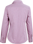 Picture of Winning Spirit Womens Mini Gingham Long Sleeve Shirt (M8340L)
