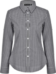 Picture of Winning Spirit Ladies Gingham Check Long Sleeve Shirt (M8300L)