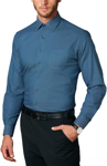Picture of Winning Spirit Mens Ascot Long Sleeve Dot Jacquard Stretch Shirt (M7400L)