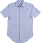 Picture of Winning Spirit Mens CVC Oxford Short Sleeve Shirt (M7040S)