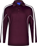 Picture of Winning Spirit Mens Legend Plus Long Sleeve Polo (PS69)