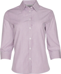 Picture of Winning Spirit Womens Balance Stripe 3/4 Sleeve Shirt (M8233)