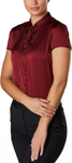 Picture of Winning Spirit Womens Tie Neck Blouse (M8810)