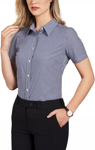 Picture of Winning Spirit Womens Multi Tone Check Short Sleeve Shirt (M8320S)