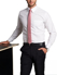 Picture of Winning Spirit Mens Self Stripe Long Sleeve Shirt (M7100L)