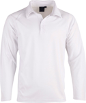 Picture of Winning Spirit Mens Cricket Long Sleeve Polo (PS29L)