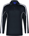 Picture of Winning Spirit Mens Legend Plus Long Sleeve Polo (PS69)