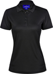 Picture of Winning Spirit Womens Bamboo Charcoal Corporate Short Sleeve Polo (PS88)