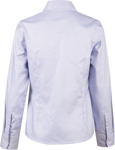 Picture of Winning Spirit Womens Dot Contrast Long Sleeve Shirt (M8922)