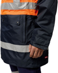 Picture of Hardyakka Hi Vis 4 In 1 Taped Wet Weather Jacket (Y06057)