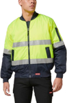 Picture of Hardyakka Core Hi Vis 2 Tone Taped Waterproof Bomber Jacket (Y06675)