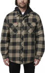 Picture of Hardyakka Quilted Flannel Hooded Shacket (Y06690)