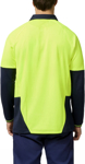 Picture of Hardyakka Core Hi Vis 2 Tone Vented Long Sleeve Polo (Y11389)