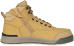 Picture of Hardyakka 3056 Lace Up & Side Zip Steel Toe Safety Boot - Wheat (Y60200)