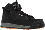 Picture of Hardyakka 3056 Lace Up & Side Zip Steel Toe Safety Boot - Black (Y60201)