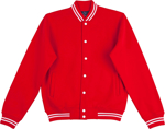 Picture of Winning Spirit Kids Letterman Fleece Jacket (FL11K)