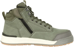 Picture of Hardyakka 3056 Lace Up & Side Zip Steel Toe Safety Boot - Olive (Y60203)