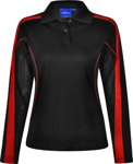 Picture of Winning Spirit Womens Legend Plus Long Sleeve Polo (PS70)