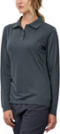 Picture of Winning Spirit Womens Lucky Bamboo Long Sleeve Polo (PS90)