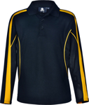 Picture of Winning Spirit Kids Legend Plus Long Sleeve Polo (PS69K)