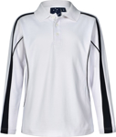 Picture of Winning Spirit Kids Legend Plus Long Sleeve Polo (PS69K)