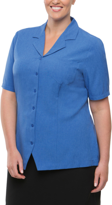 Picture of City Collection Ezylin Short Sleeve Overblouse (2149)