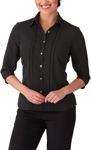 Picture of City Collection City Stretch Spot 3/4 Sleeve Shirt (2172)