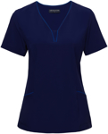 Picture of City Collection 4 Way Stretch Short Sleeve Tunic (2280)