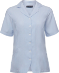 Picture of City Collection Ezylin Dual Pocket Stripe Short Sleeve Blouse (2270)
