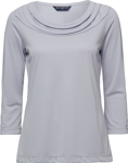 Picture of City Collection Eva Knit 3/4 Sleeve Blouse (2226)