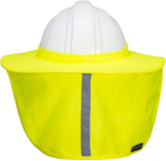 Picture of Prime Mover Hi Vis Hard Hat Brim with Neck Shade (HA21)
