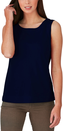 Picture of City Collection Smart knit Sleeveless Blouse (2292)
