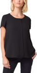 Picture of City Collection Grace X Over Side Short Sleeve Blouse (2287)