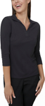 Picture of City Collection Womens Ella 3/4 Sleeve Polo (2273)