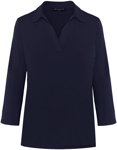 Picture of City Collection Womens Ella 3/4 Sleeve Polo (2273)