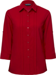 Picture of City Collection Womens Sophia 3/4 Sleeve Shirt (2215)
