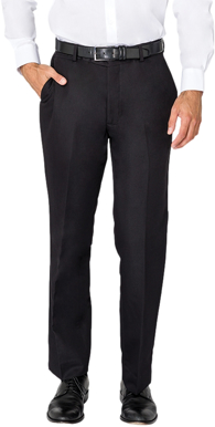 Picture of City Collection Mens Will Flexi Waist Pant - Wool Blend (MTRO 4060)