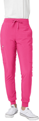 Picture of City Collection Womens Pocket Detail Jogger - Pink (CA7P-PINK)