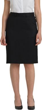 Picture of City Collection Maddi Front Pocket Skirt - Wool Blend (FSK45 4060)